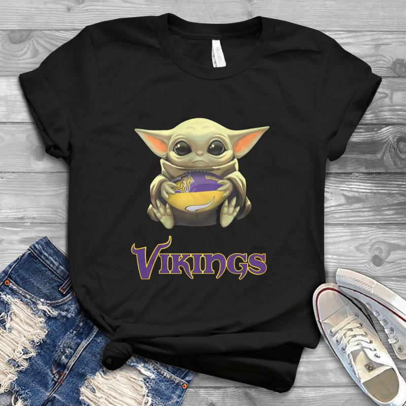 For Minnesota Vikings And Baby Yoda Trending Handmade Shirt - UszTee ...