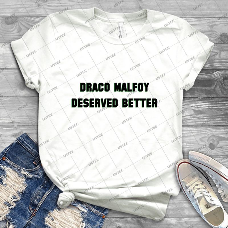 draco malfoy white shirt